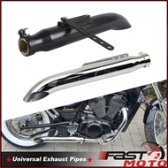 Retro Motorcycle Exhaust Muffler Pipe Exhaust System For Honda CG125 GN125 CB400SS SR400 EN125 XL883