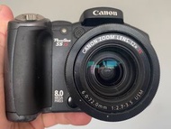 Canon powershot S5 IS 零件機 CCD相機 故障 擺飾