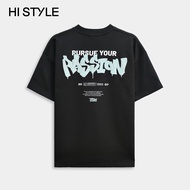 HI STYLE Men Fashion Short Sleeve COTTON T-Shirt S-5XL