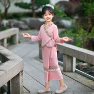 Children's Tsubame Costume Costume Girls Dance Costumes Thailand Cambodia Malaysia