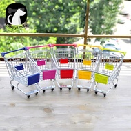 LOVELYSMILE Mini Lovely Cart Trolley Small Pet Bird Parrot Rabbit Hamster Cage Play Toy