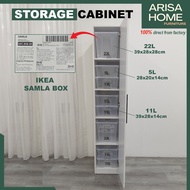 ArisaHome 1 Door Storage Cabinet / Kitchen Cabinet / Multi Purpose Cabinet / IKEA Samla Box Cabinet / Almari Dapur