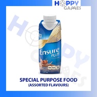 [ORIGINAL] Ensure Plus Milkshake Chocolate Strawberry Raspberry Vanilla Coffee Life 237ml