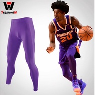 Tight Pants Men Triplewin Purple Running Basketball