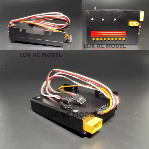 DoubleE RC Excavator EC160E E111 30A 3-in-1 Brushless Motor 1/12 1/14 Hydraulic Model Digger ESC Met