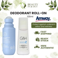 Amway Deodorant G&H Protect Antiperspirant Deodorant Roll-On- 100ml amway Underarm Odor Sweat Deodor