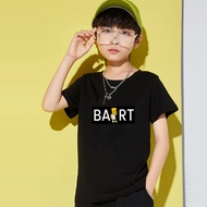 H333 (Sent From Thailand) Children's T-Shirt With Custom Sleeves Beautiful And Cute Fashion Pattern.
