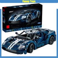 Mechanical Group Series Ford GT 1:12 MOC-42154 Building Blocks Assembled Ornaments Adult Boy Toy Gif