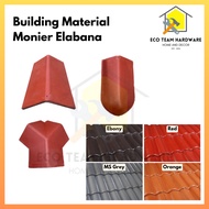 [Klang Valley]MONIER Standard Fittings Elabana Roof Atap Genting Ridge Rabung Hip Starter 3 Way 屋瓦