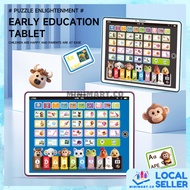 Kids Learning Tablet Educational Toy Alphabet ABC Number Math Sound Musical Toy Early Learning Pad f