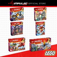 LEGO Ninjago Series - Arin's Ninja Off-Road Buggy Car 71811 / Kai's Ninja Climber Mech 71812 / 71813