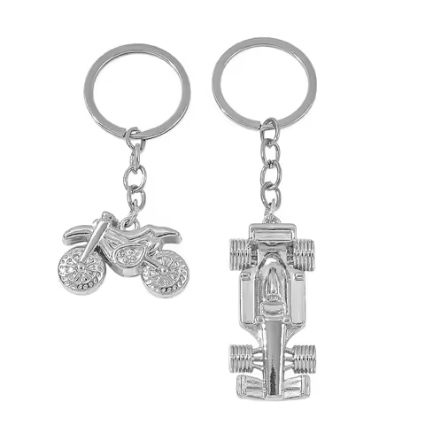 Stylish F1 racing car keychain, a perfect little gift for friends who love F1 racing