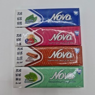 Nova Chewing Gum packet (5 sticks finger x 2) (Gula-gula getah bebas gula) Sugarfree Gum