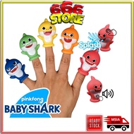 [New Arrival] Baby Finger Doll Shark Family Dododo Finger puppets Prop doll Plush Toy [666 Store]
