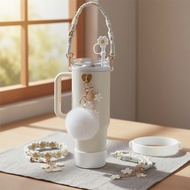 Stanley Tumbler Accessories Kit (7 Items) - Handle Charms & Cup Straps for 30 & 40oz Cups  Stanley T