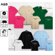 Adlv High Quality Cotton T-Shirt [Cotton] Model 41 ADLV Basic Letter 3158 Type 1