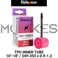 RideNow Inner Tube 16-18/349-355 x 0.9-1.3 TPU Inner Tube 19g