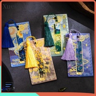 XUESEE Reading Book Clip, Hollow Sunflower Lotus Metal Bookmark, Multifunctional Metal Oil Painting 