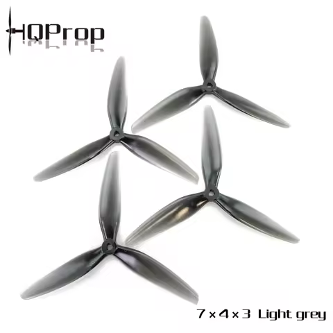 2/4/8Pairs HQPROP DP7X4X3 7040 3-Blade PC Propeller for RC FPV Racing Freestyle 7inch Long Range LR7