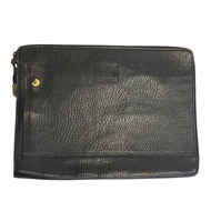 【二手】Burberry 復古款二手包手拿包，黑色