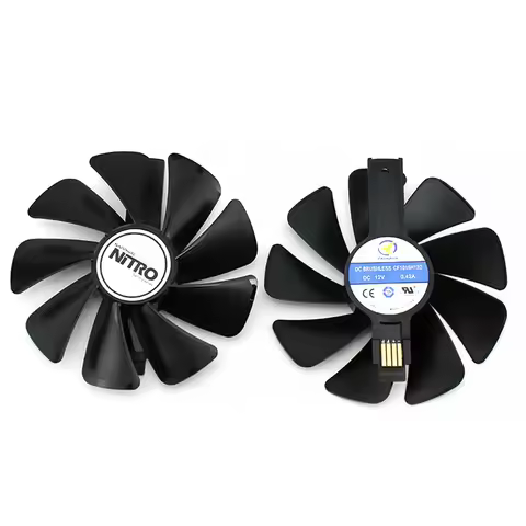 95MM CF1015H12D Gear Cooler Fan Replacement For Sapphire NITRO RX590 RX580 RX570 RX480 RX470 4N001-0
