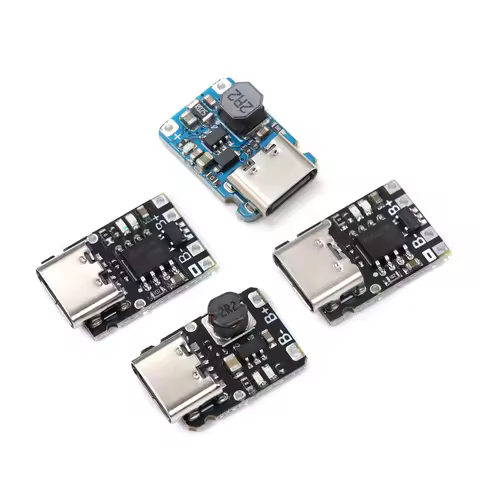 TP4057 1A lithium battery charging board module Polymer battery Type-C port with protection,over TP4