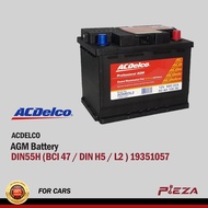 ACDELCO AGM Battery - DIN55H (BCI 47 / DIN H5 / L2 ) 19351057