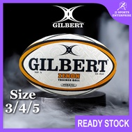 Gilbert Zenon Rugby Ball Gilbert Rugby Ball Zenon Bola Ragbi Bola Training Rugby Ball Bola Ragbi Lat