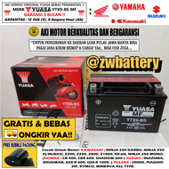 AKI MOTOR NINJA 250 FI, Z250, Z800, Z1000 YTX9-BS YUASA ORI MF