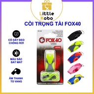 [Fox 40 Sharx] Shark Whistle Wired Referee Whistle Loud Whistle Sports Accessories Football Toys