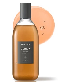 AROMATICA Quinoa Protein Shampoo 13.53 oz / 400ml – Provides Protein and Nourishment to Extremely Da