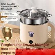 Periuk elektrik kecil baru, periuk panas elektrik, periuk mi segera isi rumah 304 Cooker Stainless S