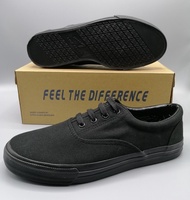 [LINE SEVEN] LINE7 6616 BLACK SCHOOL SHOES