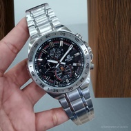 Casio Edifice EFR-564 Jam Tangan Pria Analog Chronograph Stainless Steel Mesin Jepang Sporty