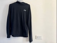 UNDER ARMOUR 連帽長袖套頭衫 運動連帽外套 排汗衫 吸濕排汗 聚酯纖維 S號 二手