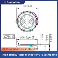 10mm Speaker DIY Headphone Speaker Composite Membrane Speaker Headphone Speaker Driver