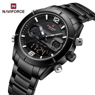 NAVIFORCE Top Brand Luxury Original Men Watch Quartz Digital Male Clock Military Army Sport Waterproof LED Wristwatch
