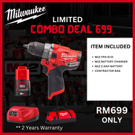 Milwaukee M12 Combo Deal / Milwaukee Combo Set / Power Tools Set / Drill Set / Pruning Saw Set