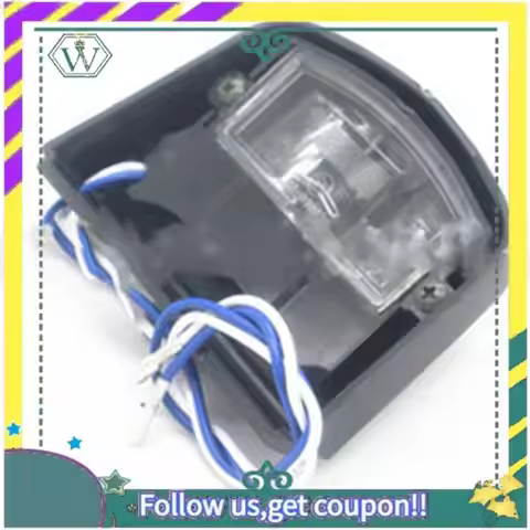 A82U-Motorcycle Rear Mudguard License Plate Light LED Brake Rear Tail Light Turn Signal For Yamaha Y