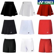 ❃ Yonex badminton skirt pants women's sports skirt yy tennis skirt quick-drying breathable anti-light pleated skirt