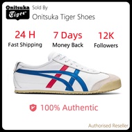 💯Original  Onitsuka Tiger MEXICO66 Classic Casual Shoes for Men and Women-DL408.0146