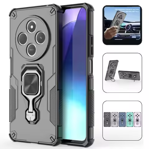 For Xiaomi Redmi 14C 4G Case Anti Shock Kickstand Magnetic Armor Phone Cases for Redmy Readmi 14C 14