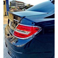 JR-佳睿精品 2011-2014 Benz C W204 Coupe C250 鍍鉻後燈框 尾燈框 裝飾 飾條 前燈