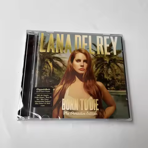 Pop Lana Del Rey Music CD Born To Die The Paradise Deluxe Album Summertime Sadness 2pcs Music Record