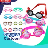 Ready Stock Swimming Google For kids Diving Googles Anti Fog Eye Glasses 288