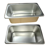 LUTUAN NG FRIES, KIKIAM, FISHBAL ETC STAINLESS DEEP FRYER OIL PAN