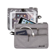 美國 TRAVELON | 10吋平板觸控收納袋(灰) | 收納包袋 包配件