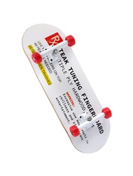 Complete Fingerboard Teak Prescription Edition - Premium, Heat Transfer Graphic - Pro Shape & Size -