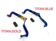 KING DRAG GEAR PADEL Y15ZR TITANIUM BLUE GOLD GEAR SHIFT LEVER BATANG GEAR PIJAK KAKI VIETNAM
