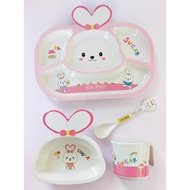Children Food Grade Baby Food Supplement Baby Bowl Bamboo Fiber Tableware